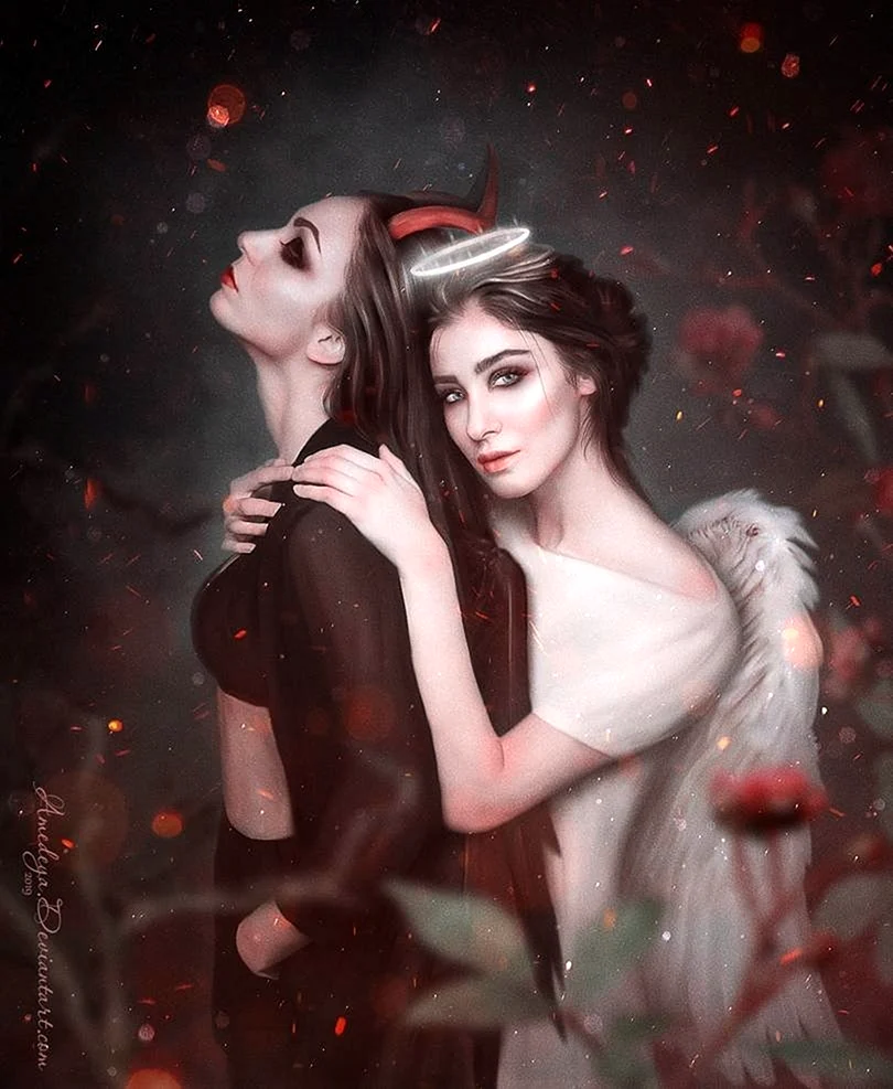 Ангел и демон сестры