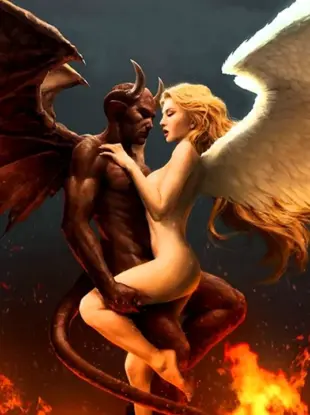 Ангел и дьявол вместе