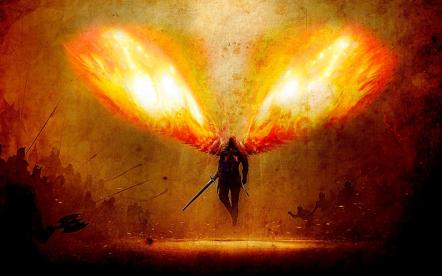 Ангел с огненным мечом