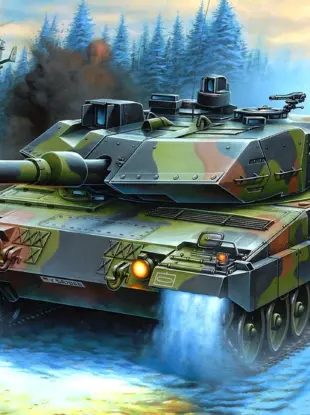 Арт танк Leopard 2а5