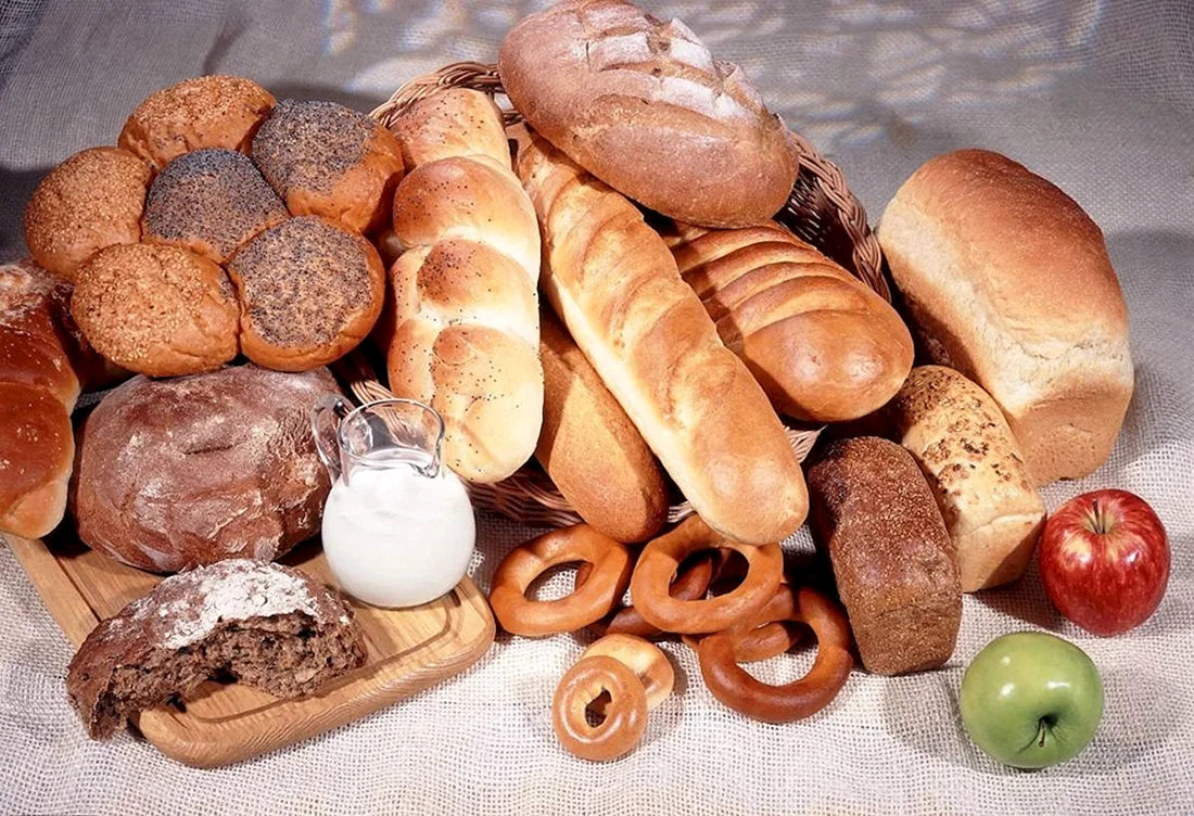 Ассортимент хлеба и хлебобулочных изделий