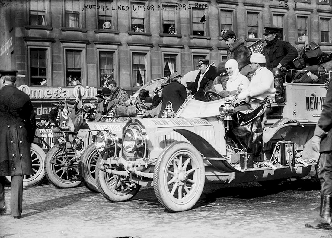 Автопробег Нью-Йорк Париж 1908
