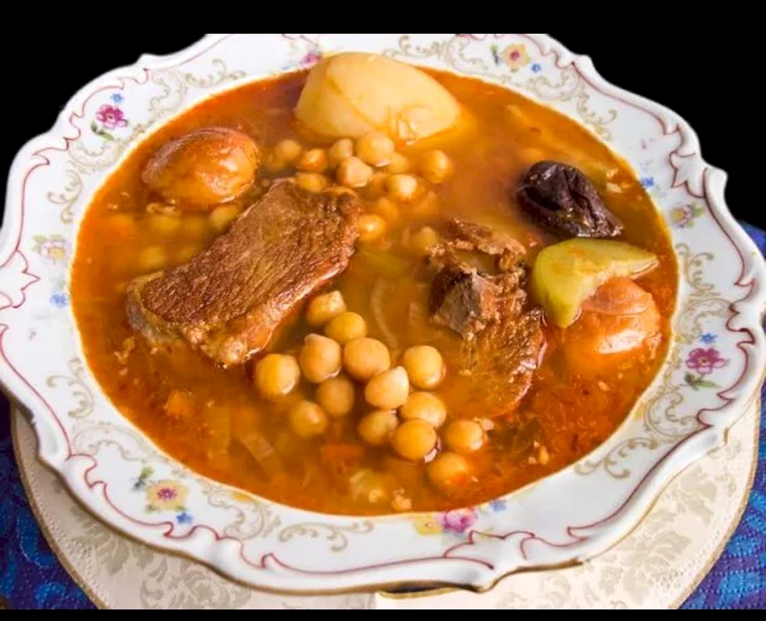 Азербайджанский суп бозбаш