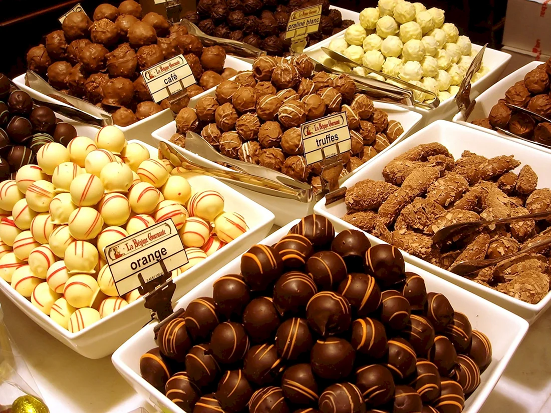 Бельгийский шоколад в Брюсселе