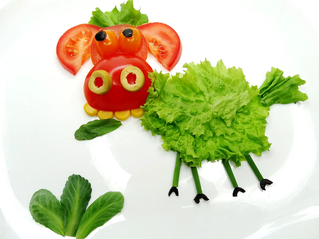 Блюда из овощей для детей