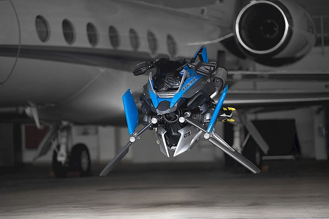 BMW летающий мотоцикл