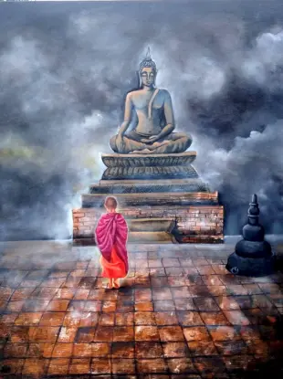 Будда Шакьямуни арт