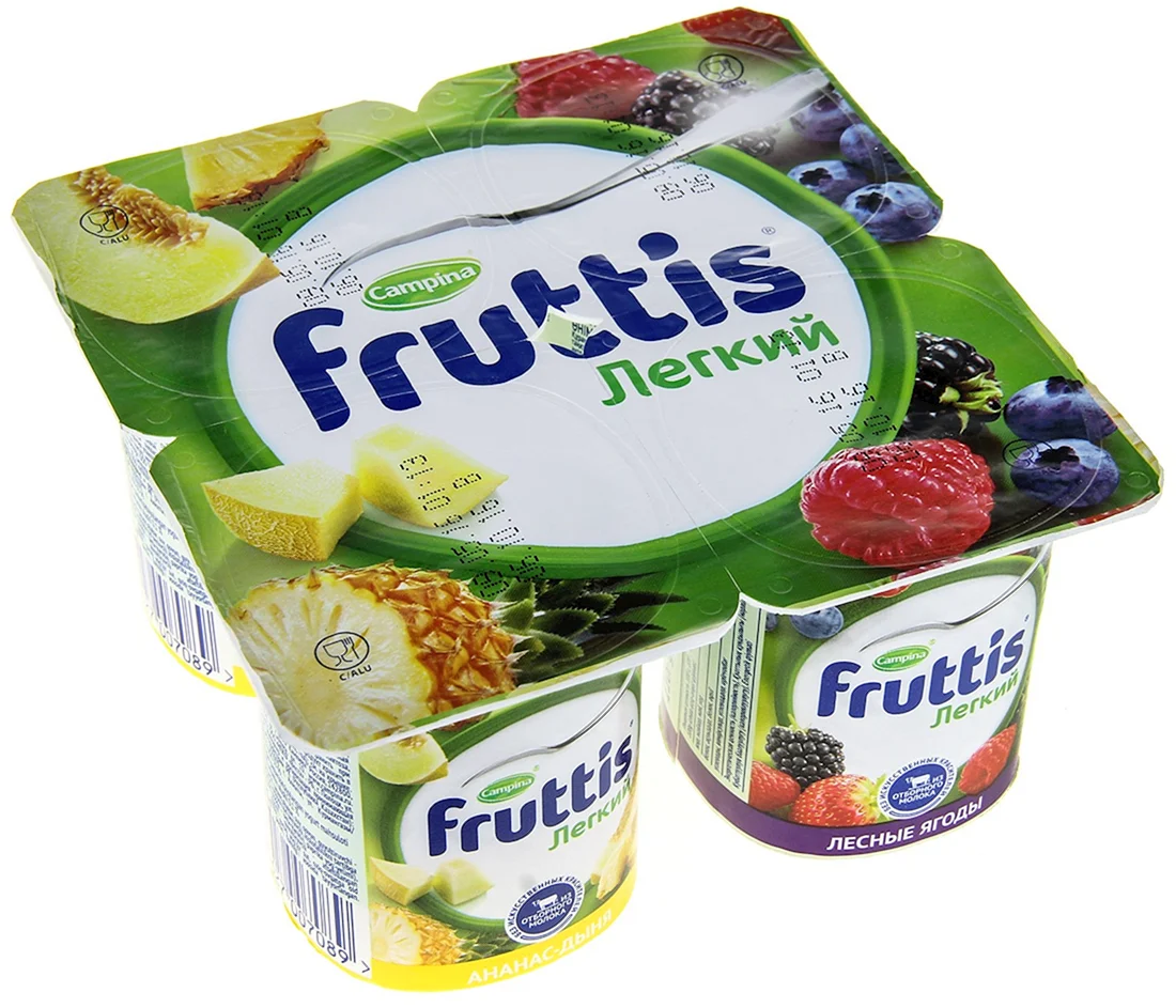 Campina Fruttis йогурт