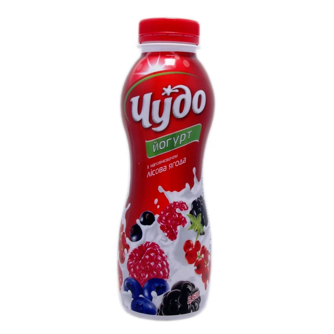Чудо йогурт питьевой 1л