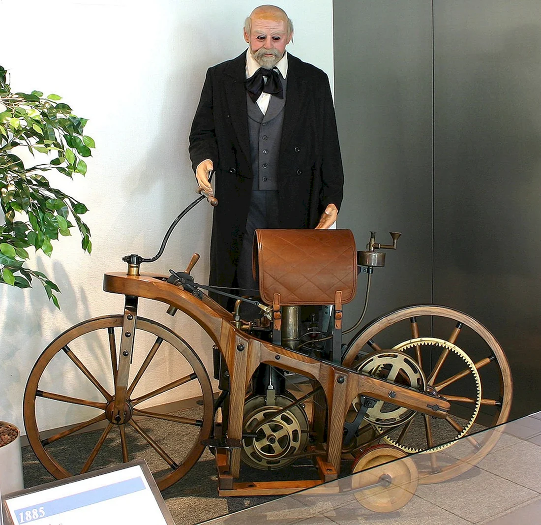Daimler Reitwagen 1885 мотоцикл Даймлера