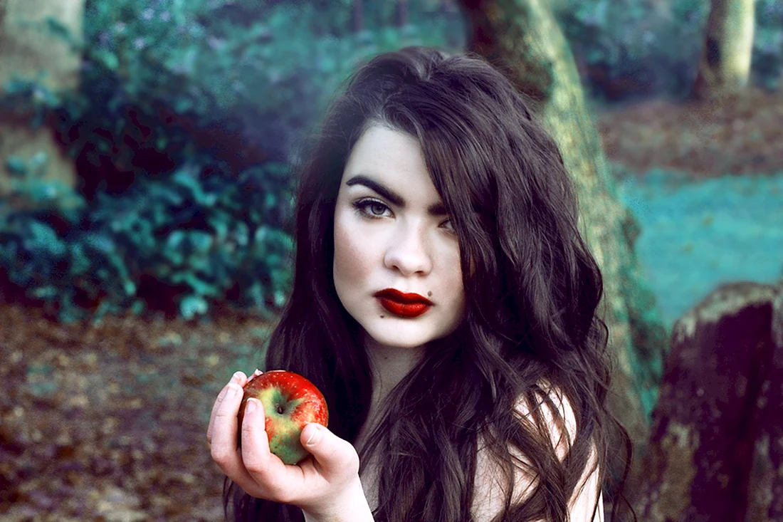 Девушка с яблоками фотосессия
