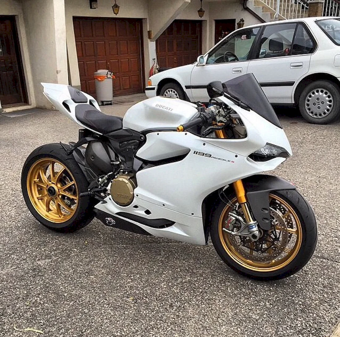 Ducati 1199s Gold Wheels