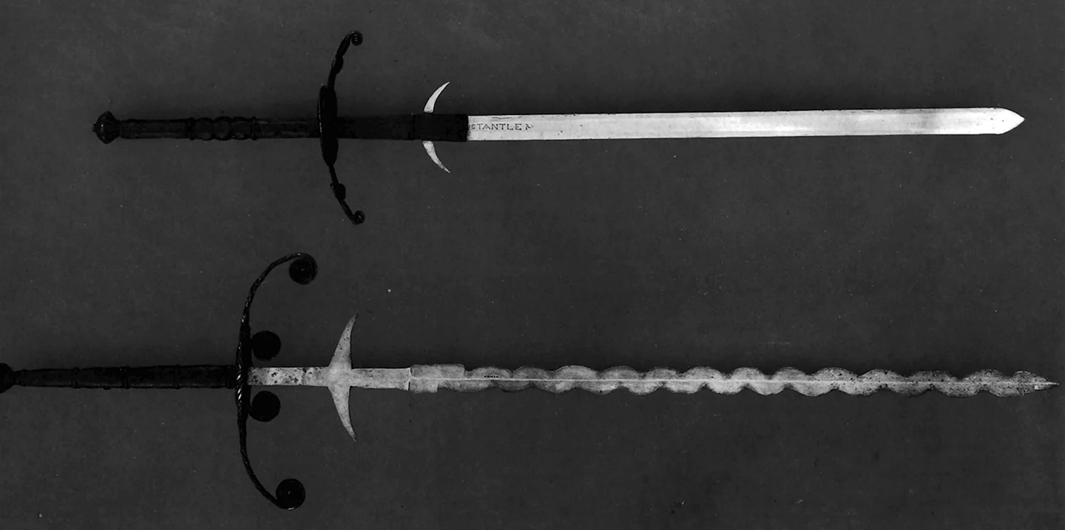 Двуручный меч 16 века