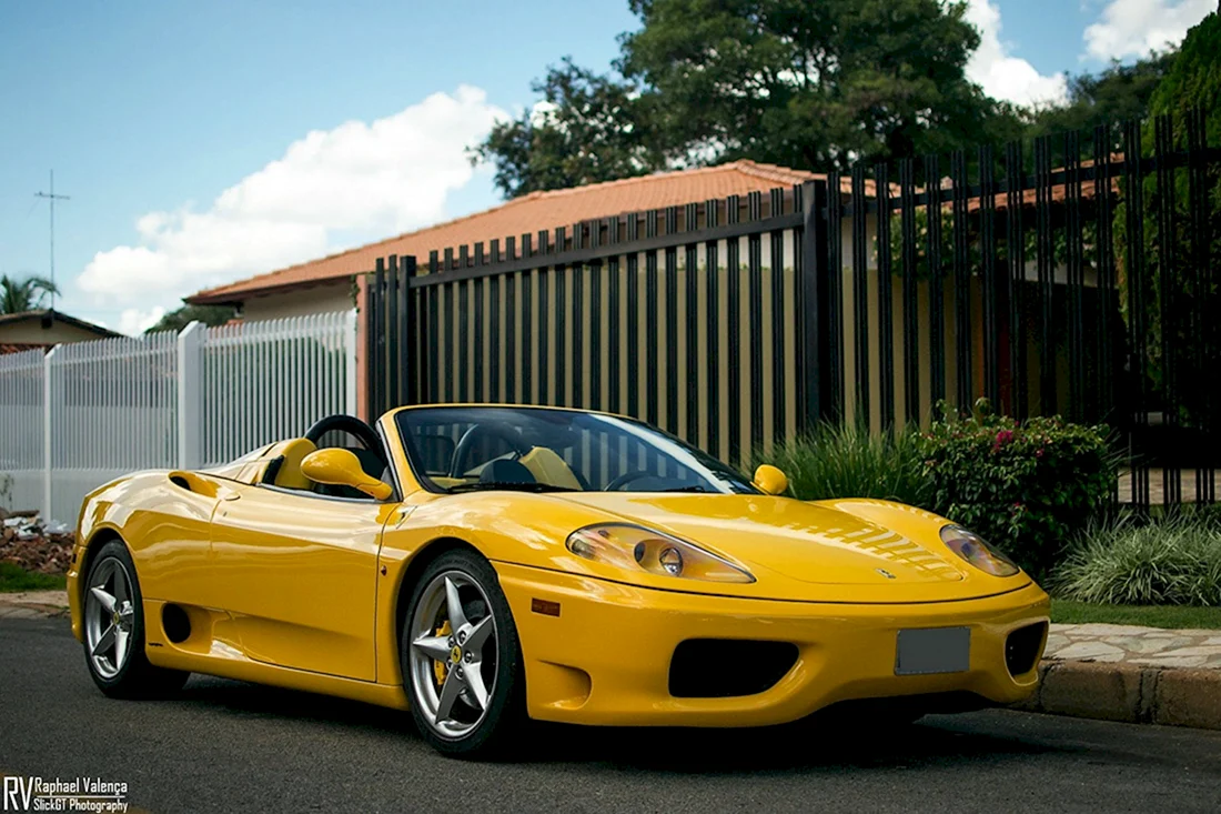 Ferrari f360 Yellow