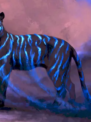 Голубой водяной тигр 2022