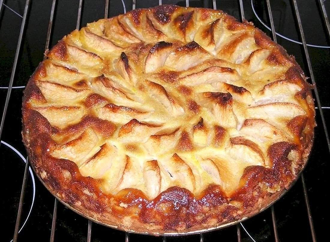 Яблочный пирог домашний