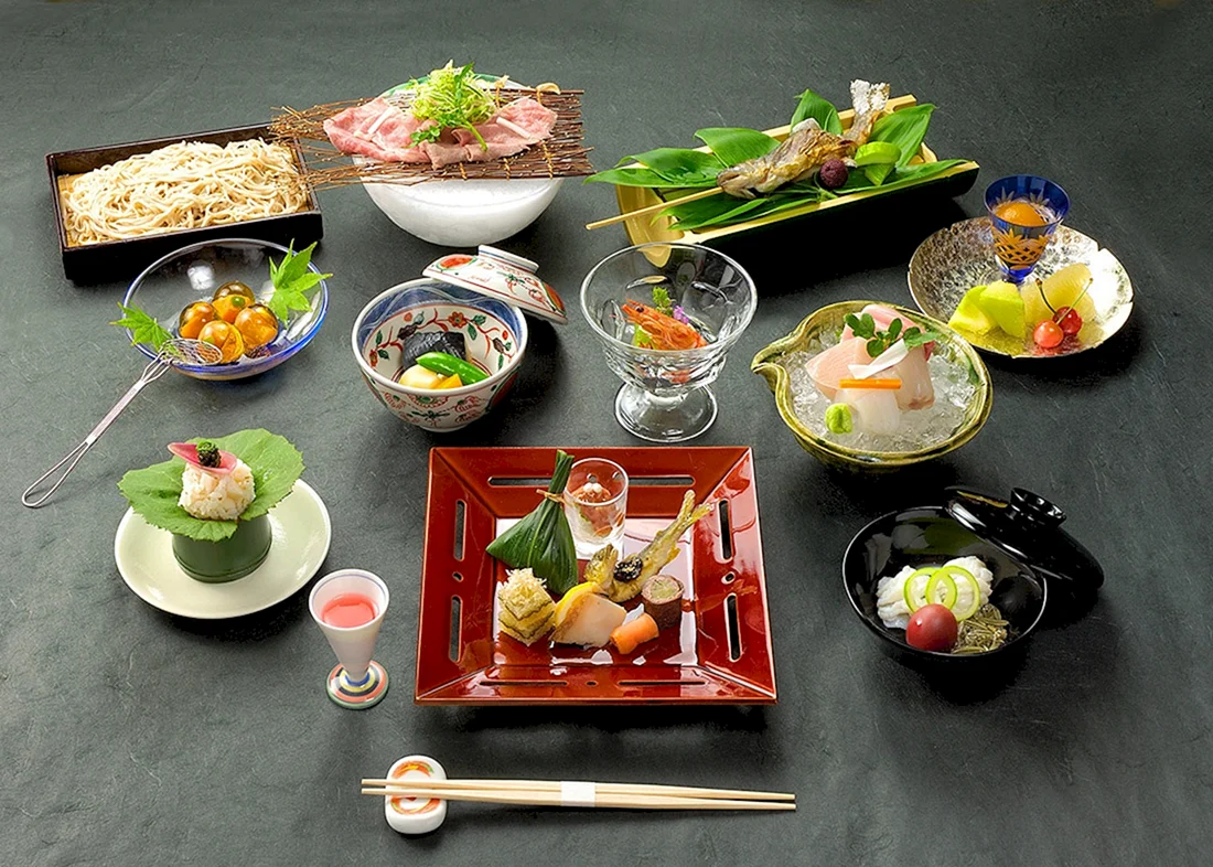 Японская кухня сервировка
