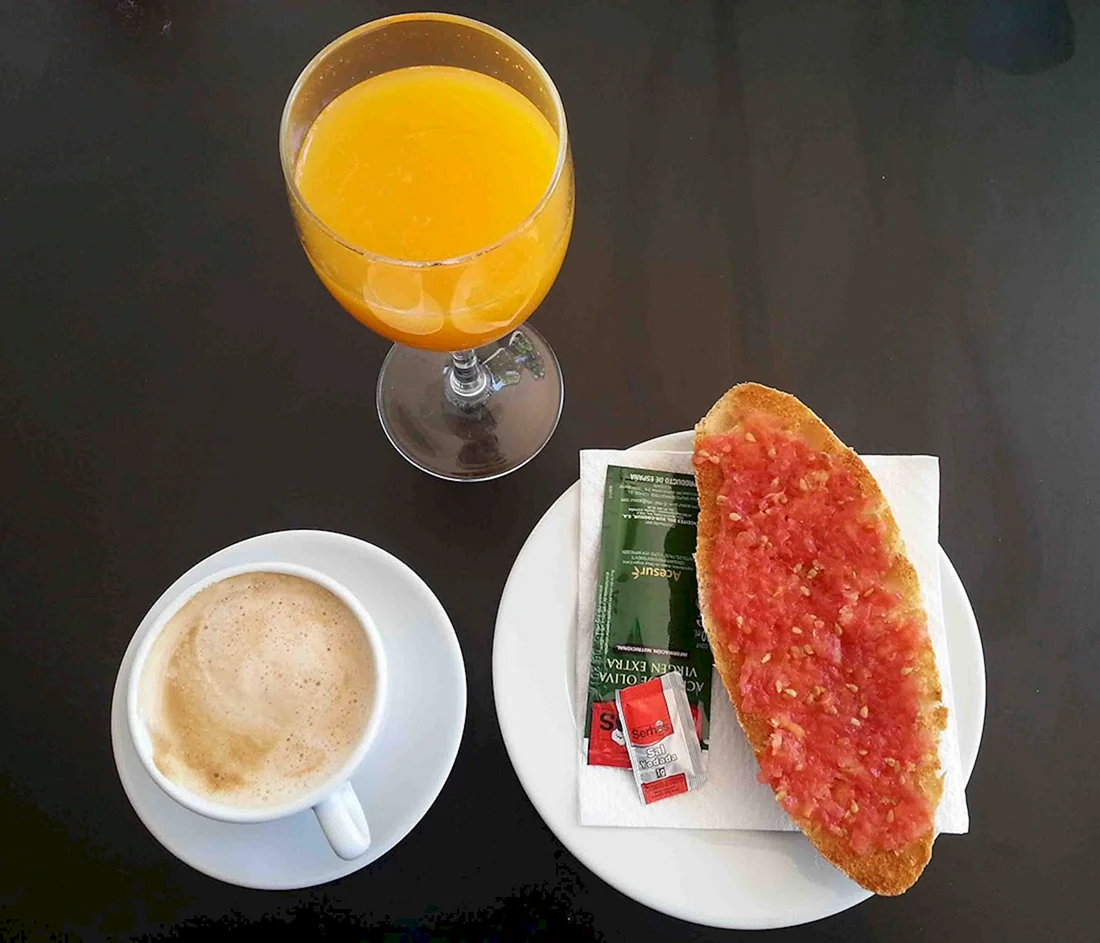 Испанский завтрак традиционный