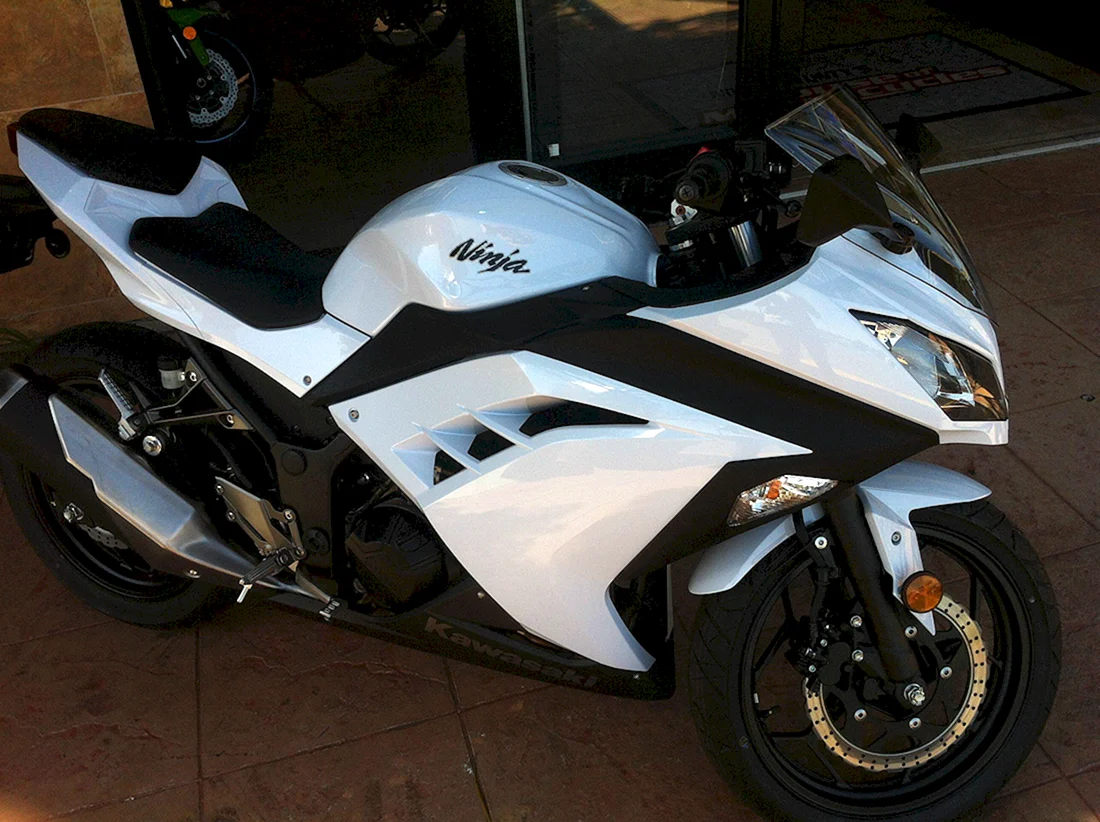 Kawasaki Ninja 250 белый