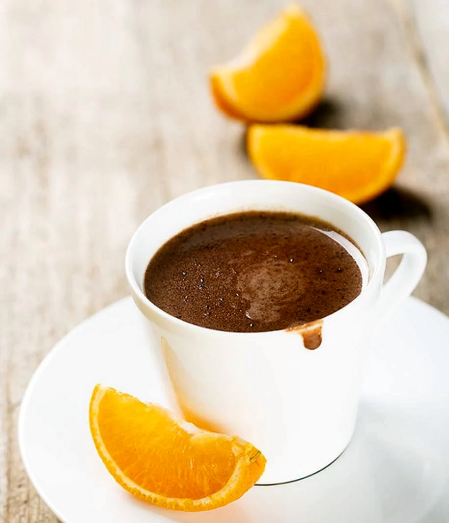 Кофе шоколад апельсин