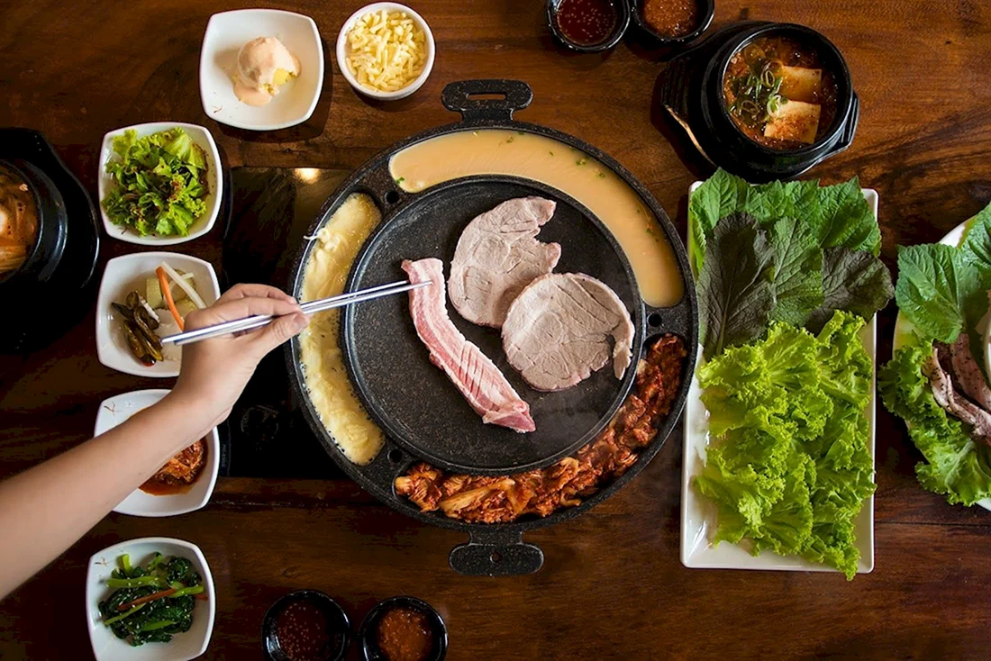 Корейская еда примеры