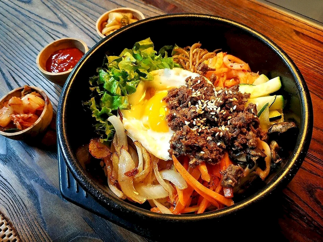 Корейская кухня Бибимбап