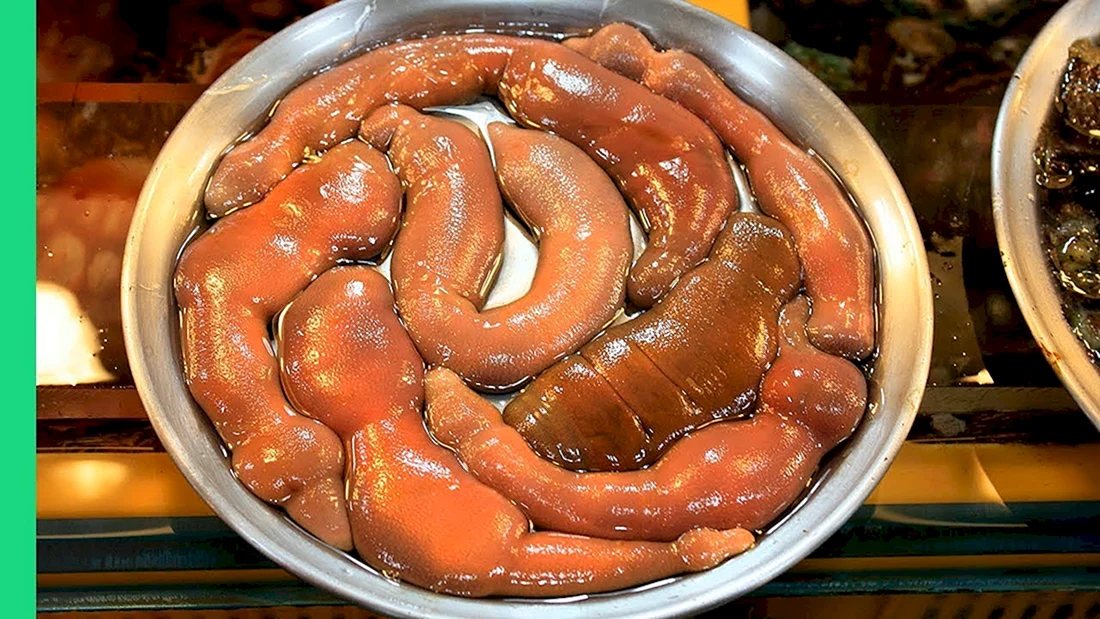 Корейский деликатес морские черви
