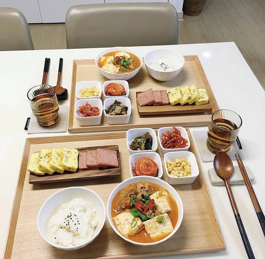 Корейский завтрак