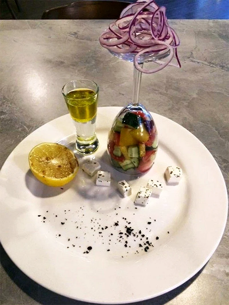 Креативная подача блюд в ресторанах