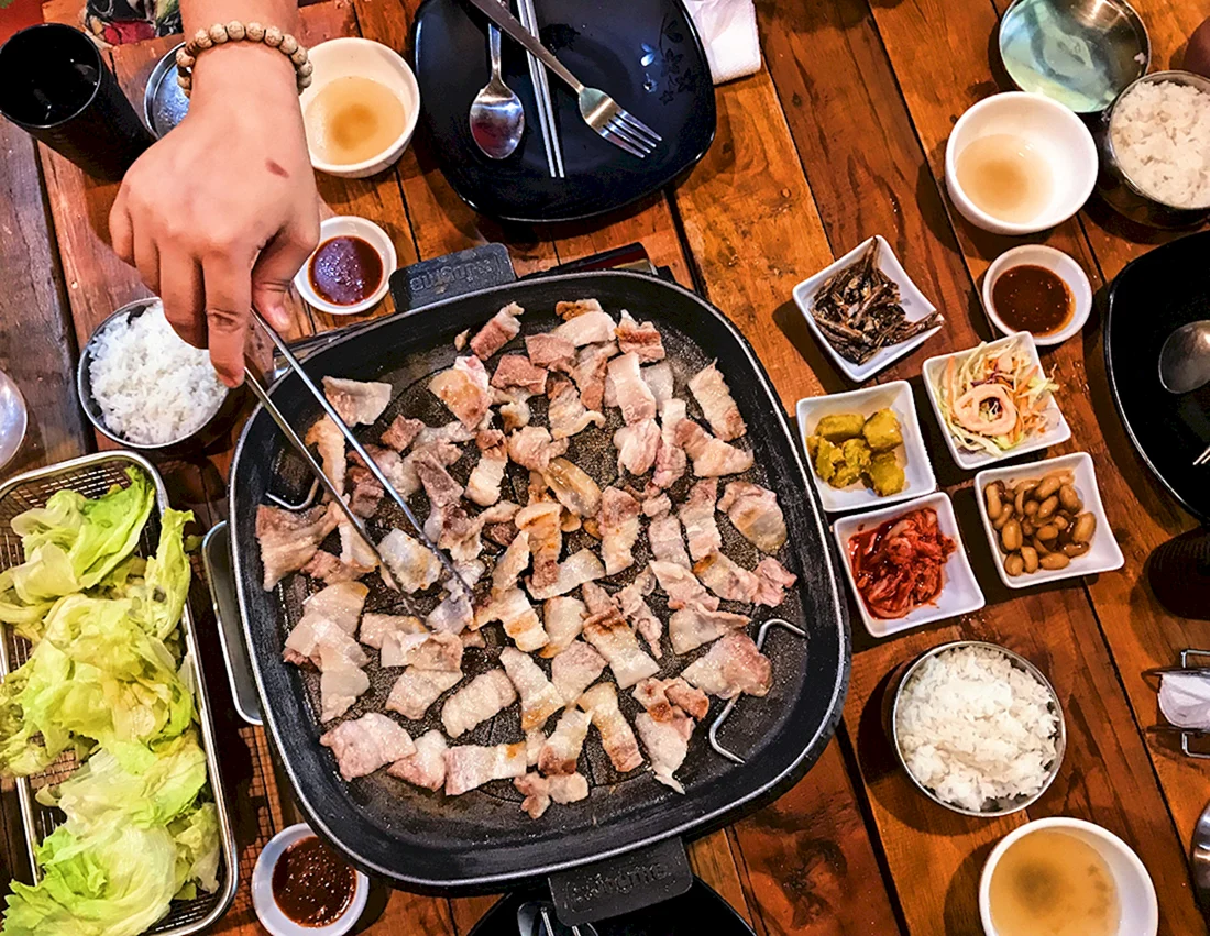 Кухня Южной Кореи самгепсаль