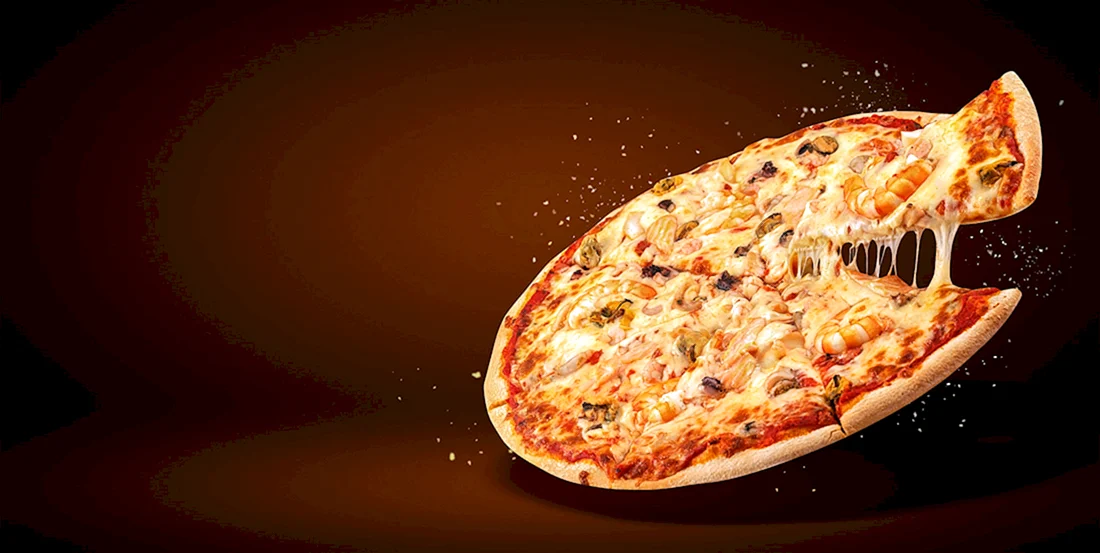 Макет рекламы пиццерии