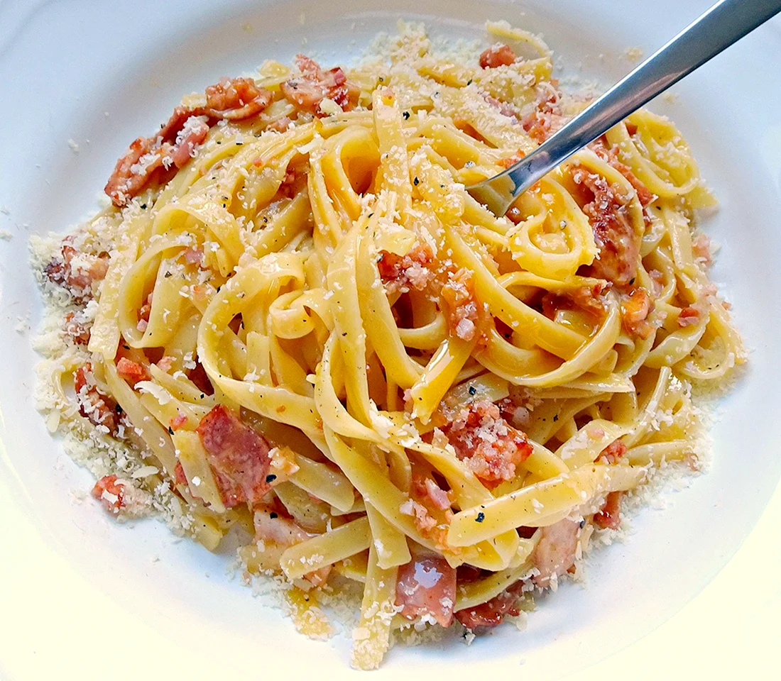 Милти спагетти карбонара