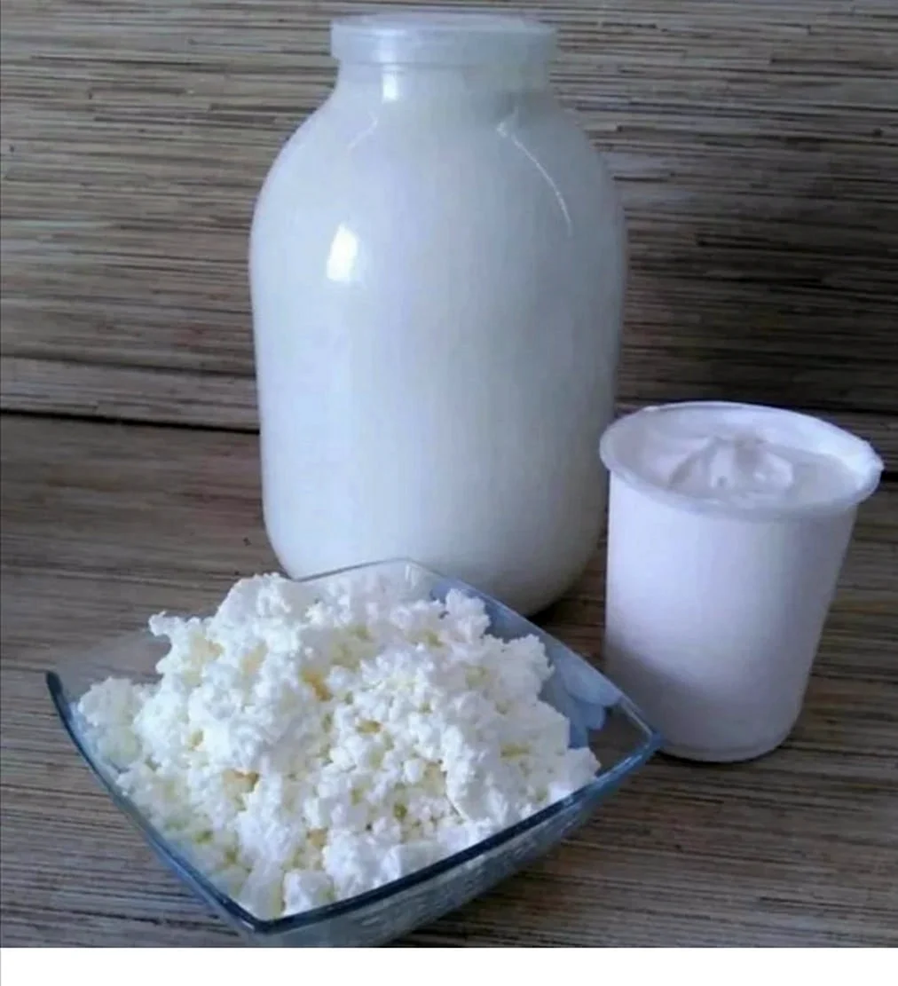 Молоко сметана творог
