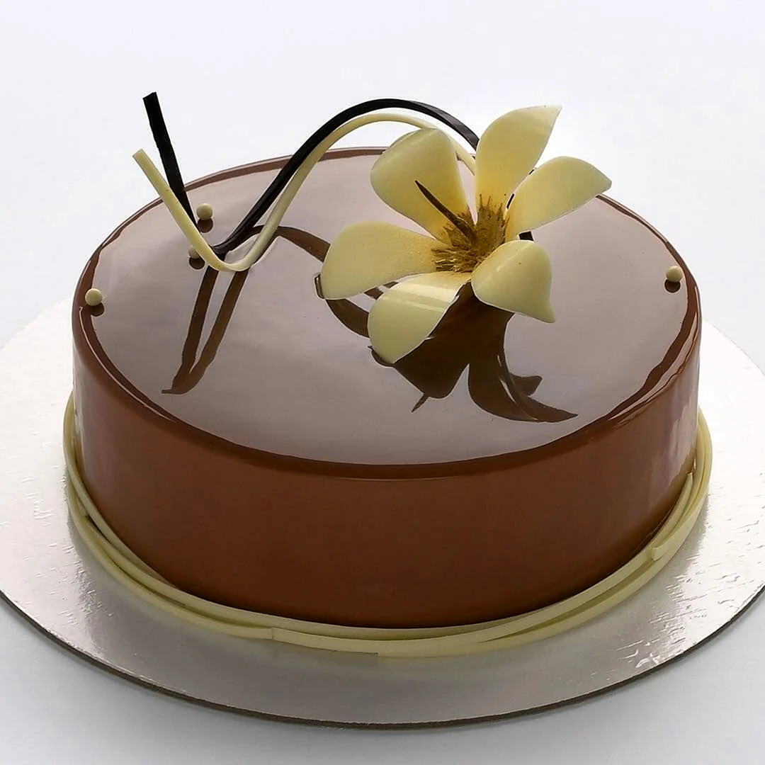 Муссовый торт три шоколада декор