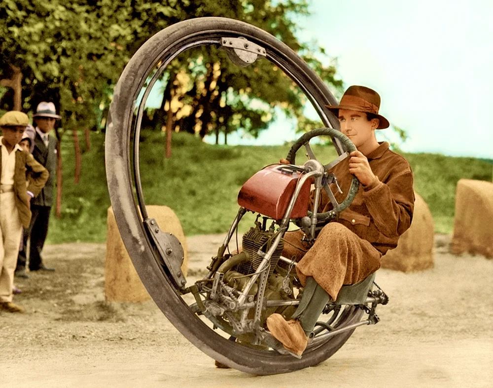 Одноколесный мотоцикл 1931