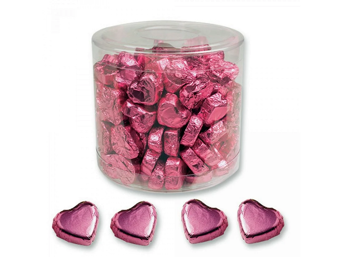 Розовые леденцы конфеты