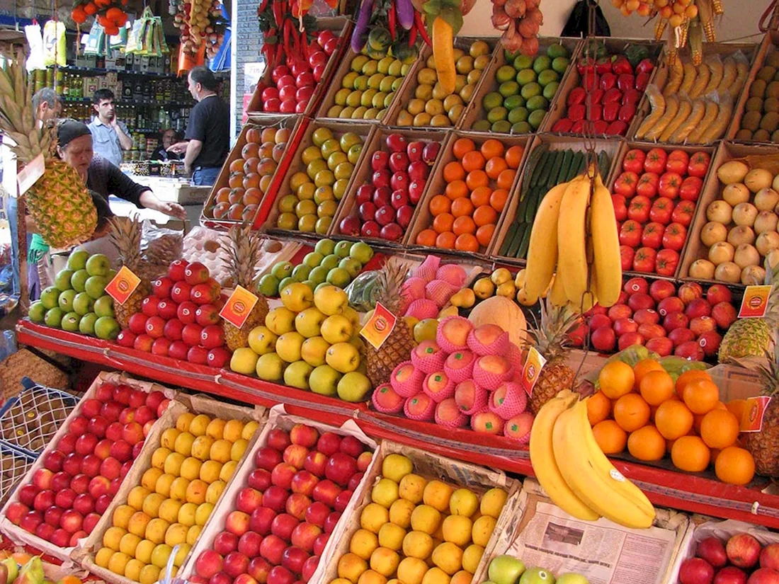 Рынок фруктов
