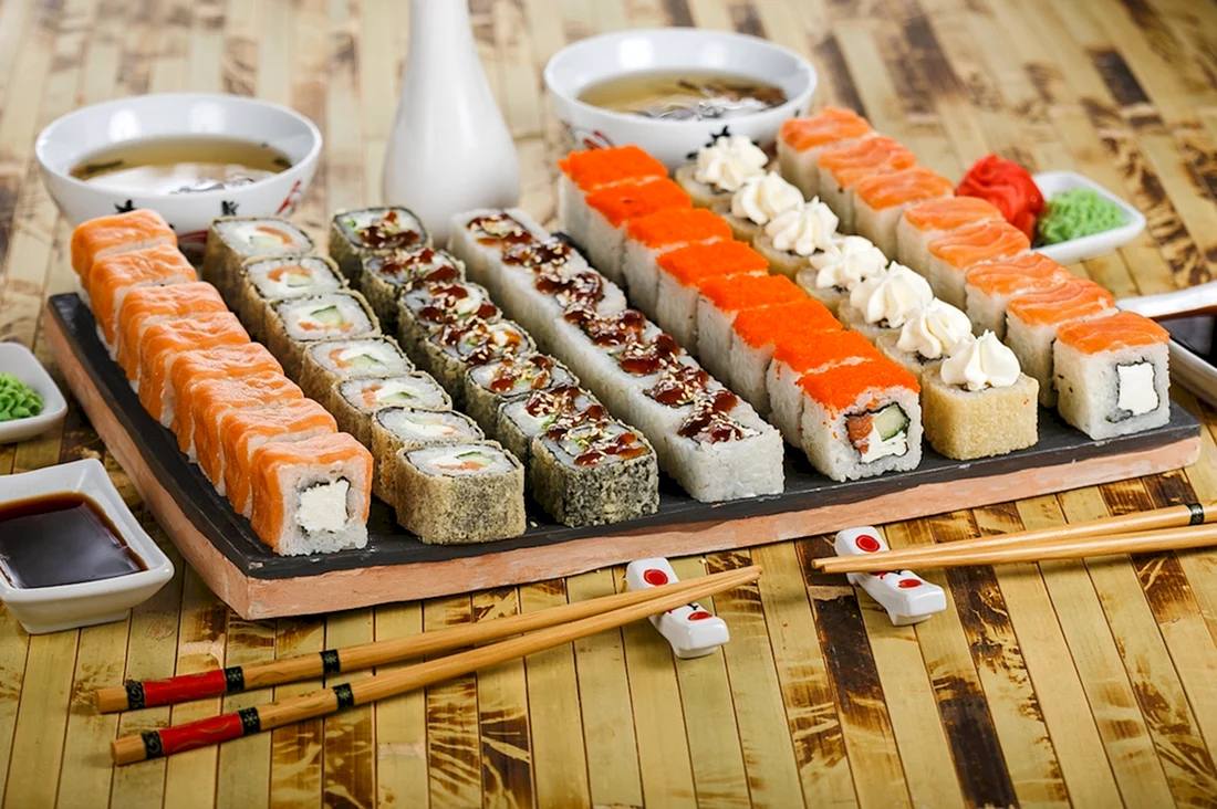 Сеты суши роллы