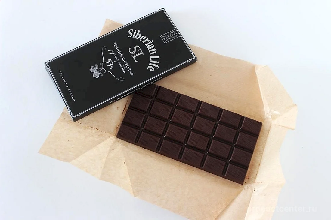 Шоколад в черной упаковке