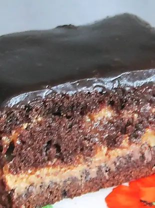 Шоко-торт на кипятке