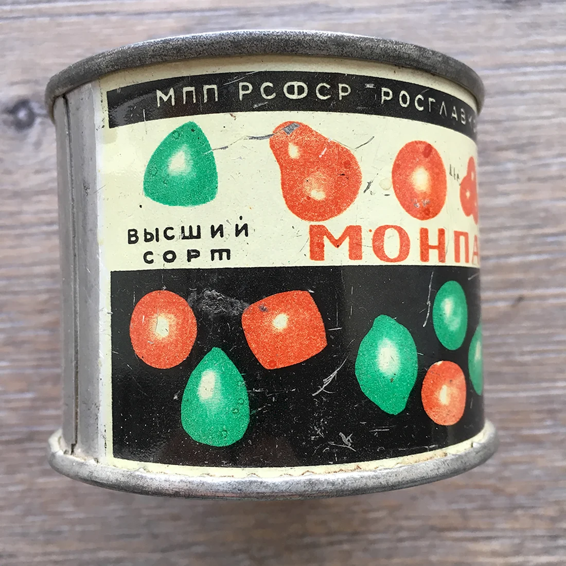 Советские конфеты Монпансье