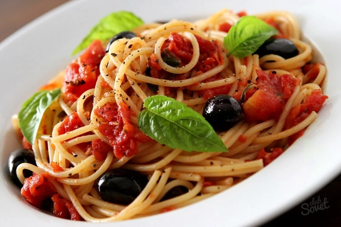 Спагетти маринара