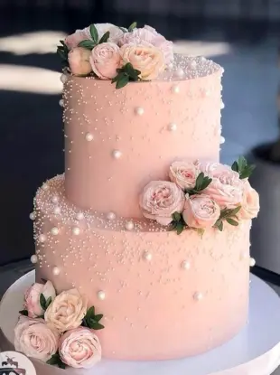 Свадебный торт трехъярусный 2020