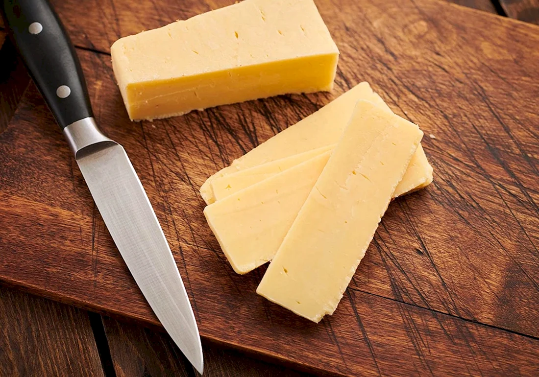 Сыр Чеддер нарезанный