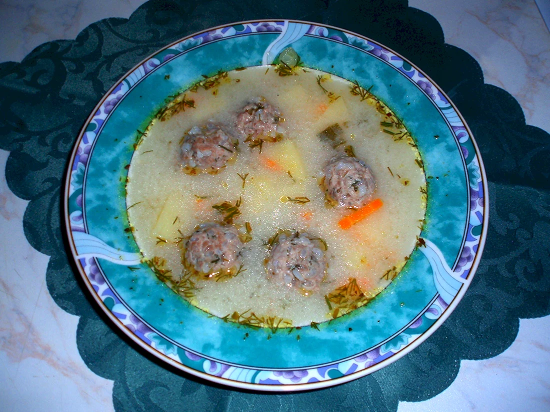 ТЕФТЕЛЕВЫЙ суп фото домашняя