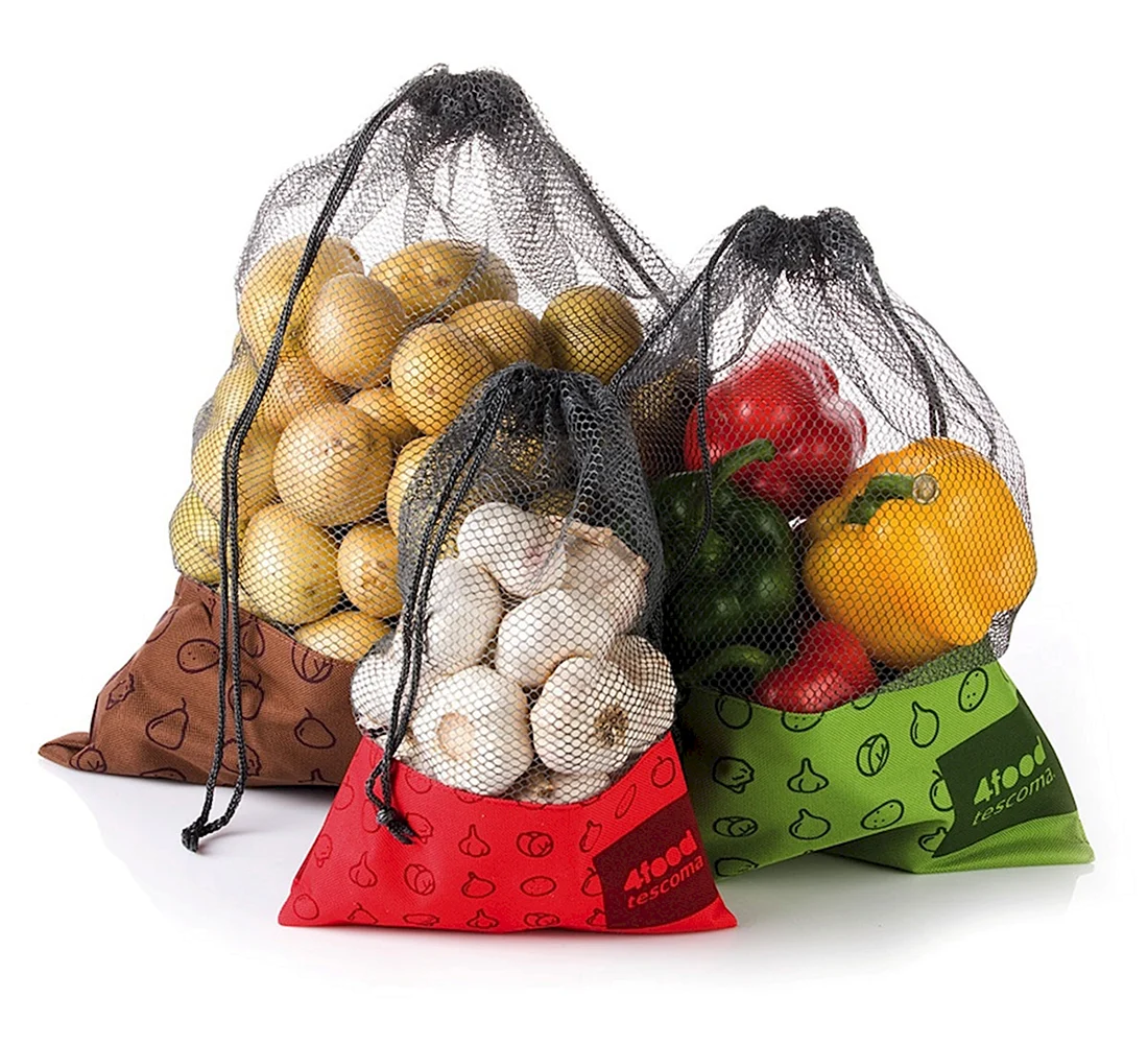 Упаковка овощей и фруктов