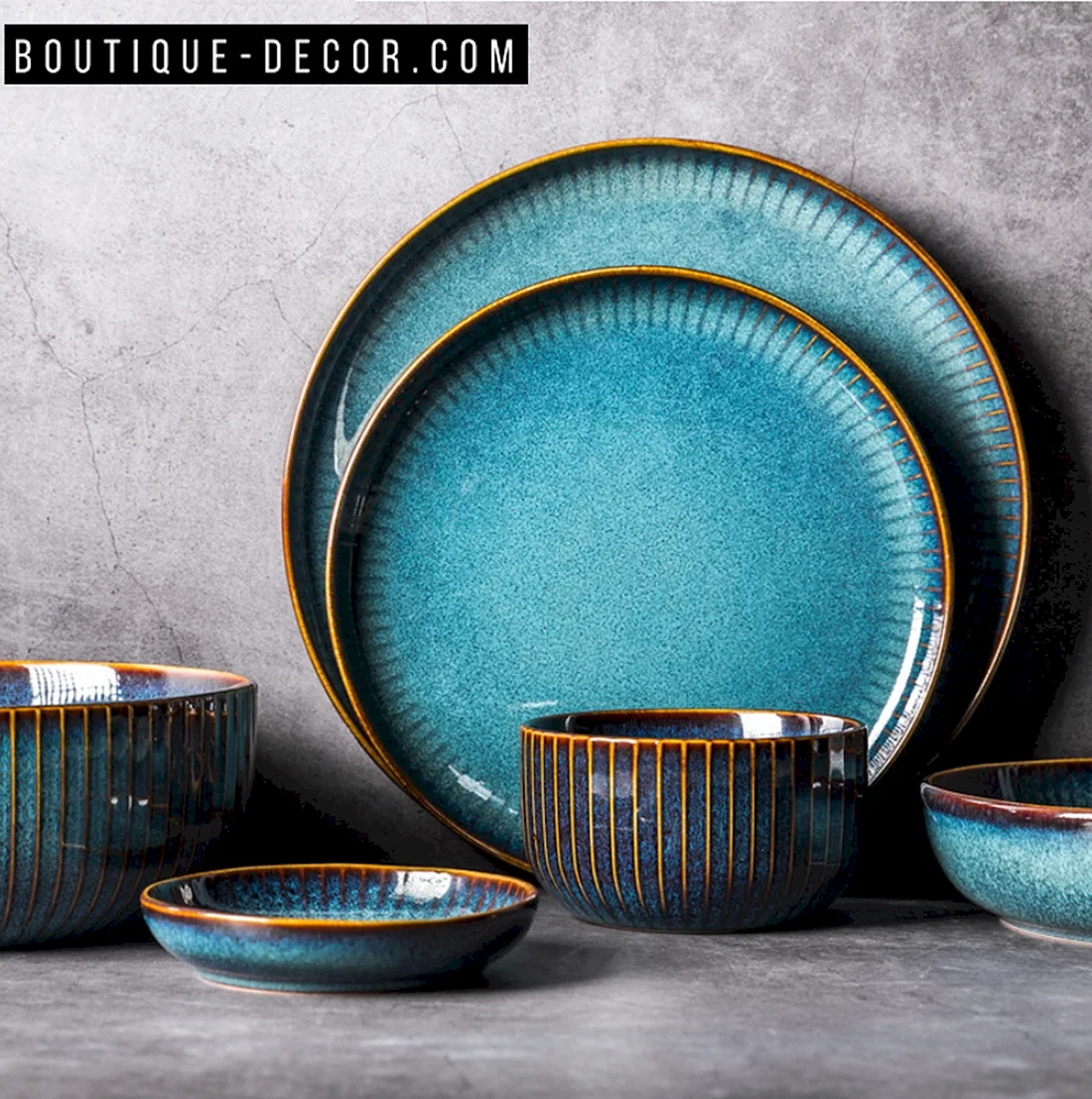 Wuxi Northstar синяя керамическая посуда