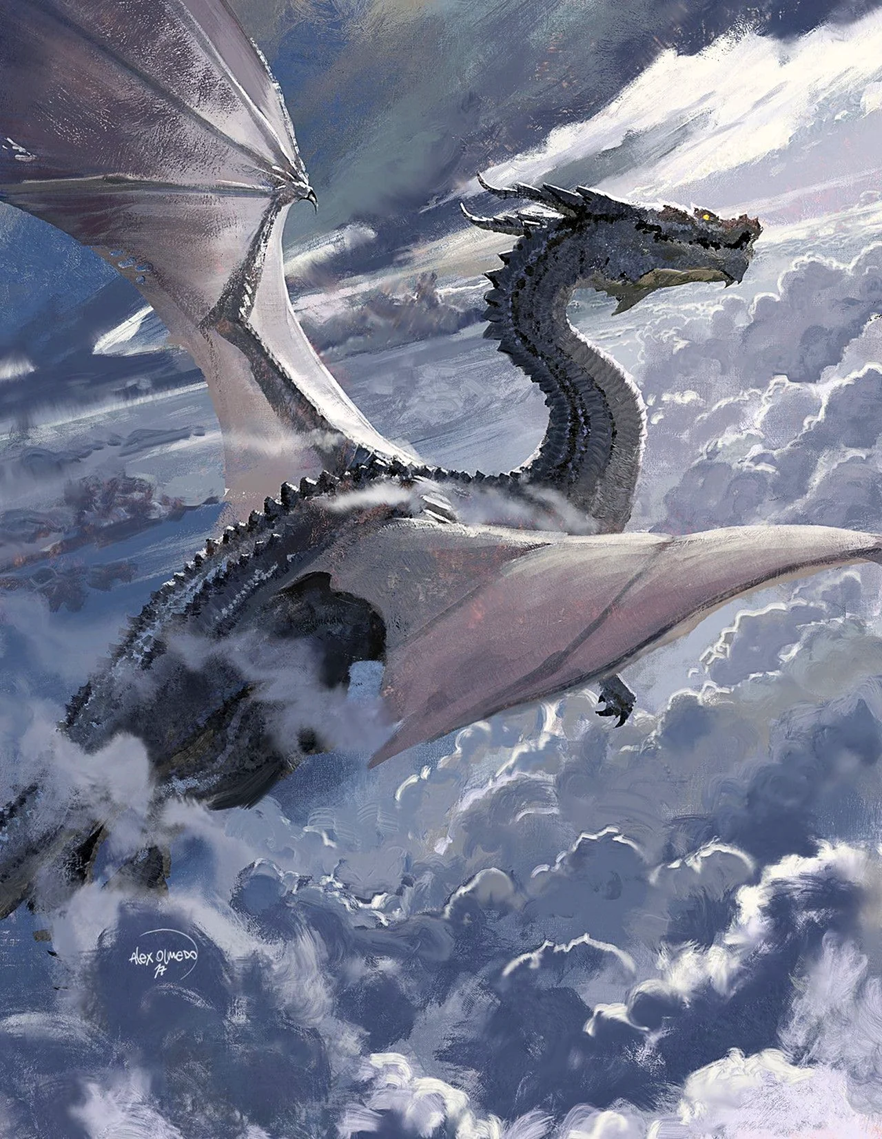 Белоснежный дракон