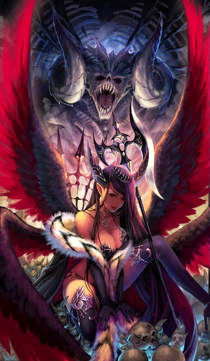 Демоница Лилит аниме