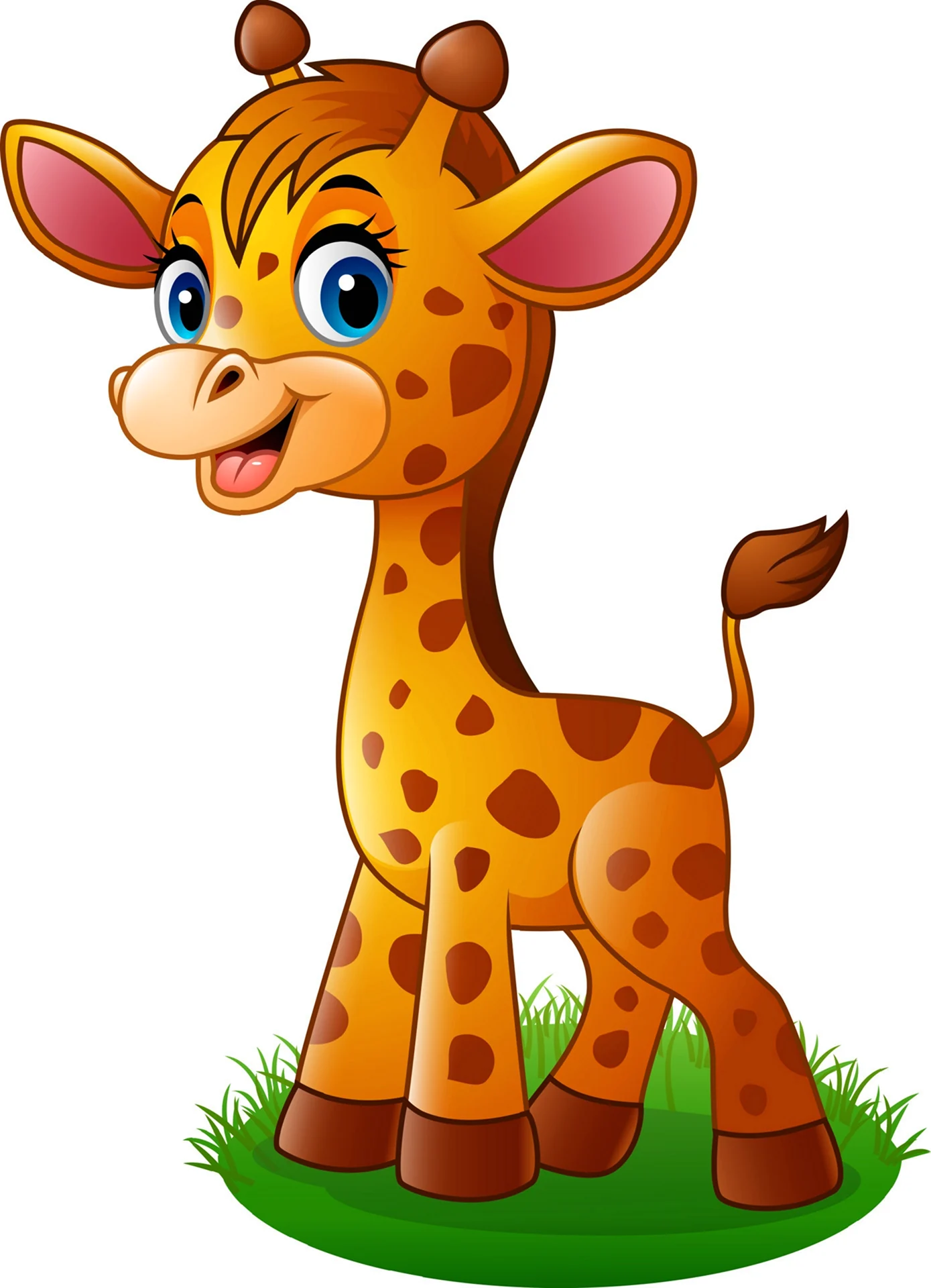 Иллюстрации Жираф для детского сада